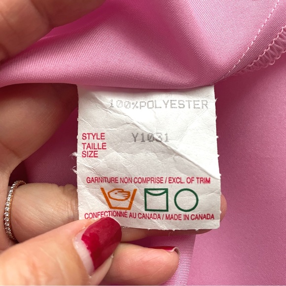 Vintage Pink Sleeveless Beaded Midi Dress - Medium, brand new with tags! - Picture 9 of 13